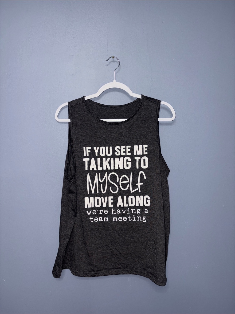 SHEIN • Gray Graphic T-Shirt